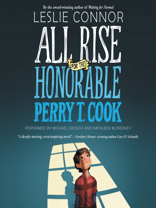 All rise for the honorable Perry T. Cook